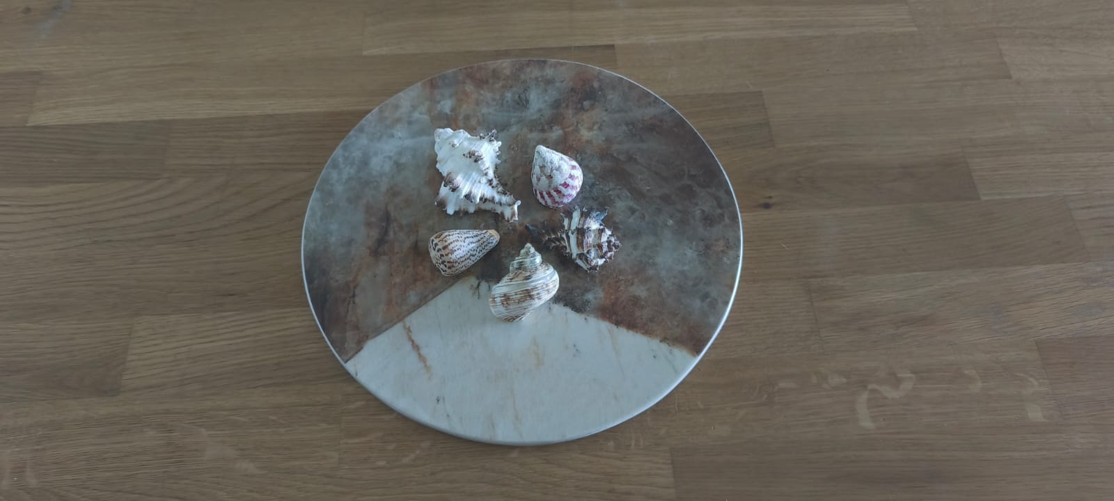 Dessous de plat ou dessous d'assiette circulaire